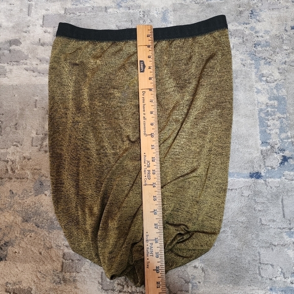 T by Alexander Wang Green stretch skirt - Picture 10 of 11